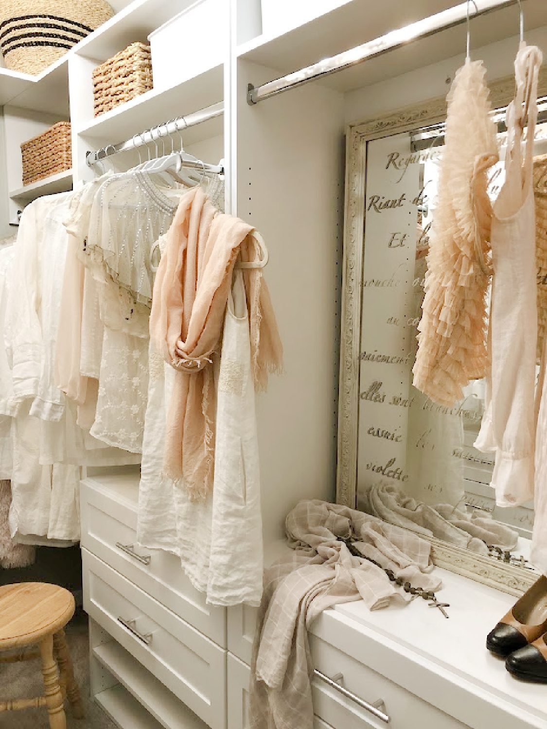 Color-Coordinated Closet