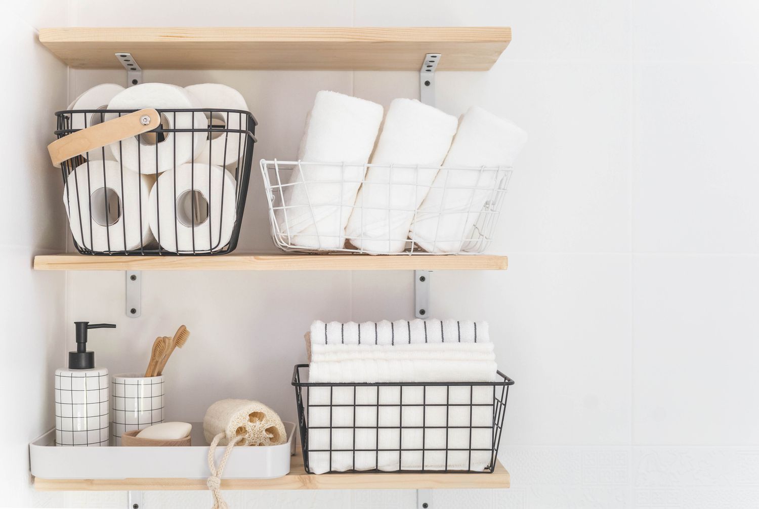 Spa-Style Bathroom — apartment moving transformation in West Hollywood